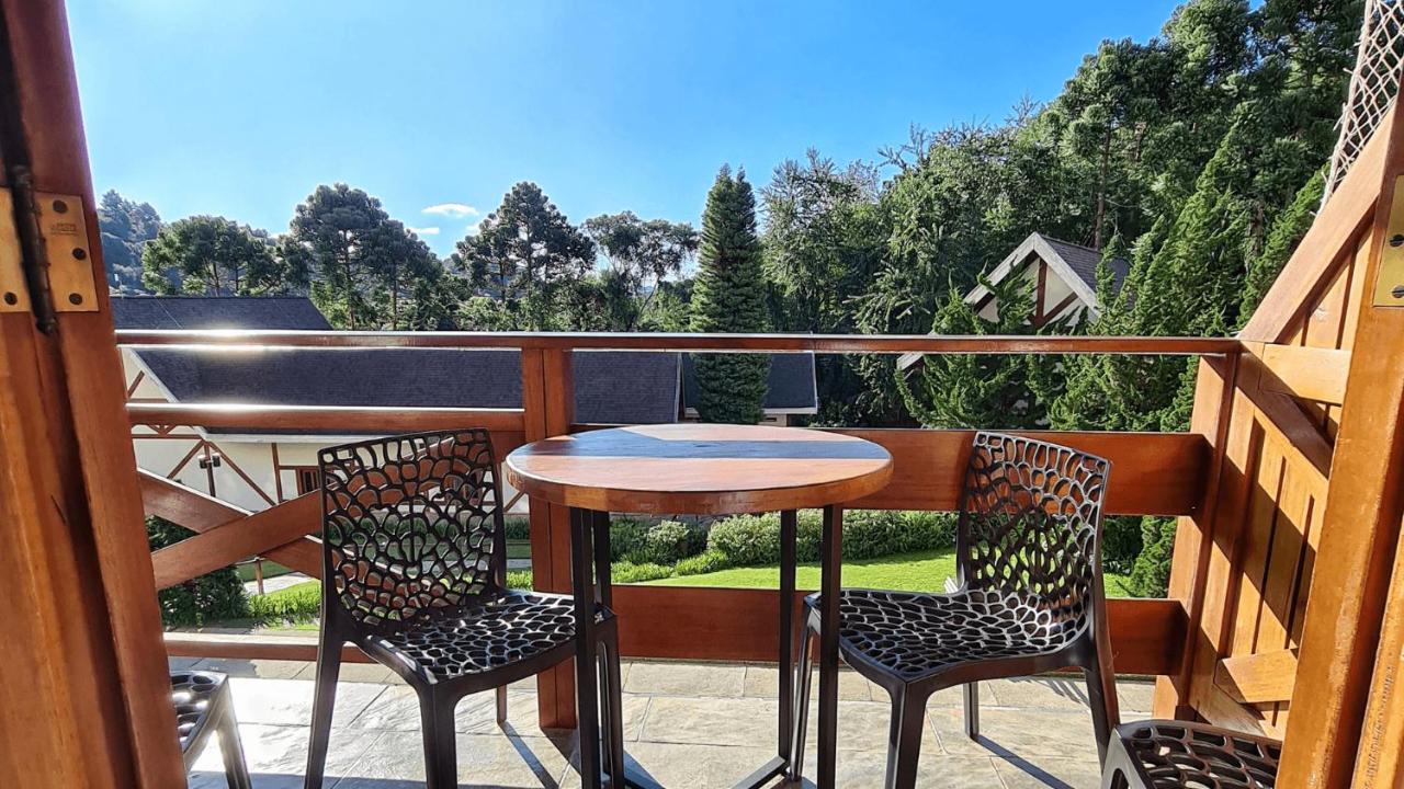 Duplex Luxo Com Piscina Aquecida, Lareira E Wifi Apartment Campos do Jordão Exterior foto